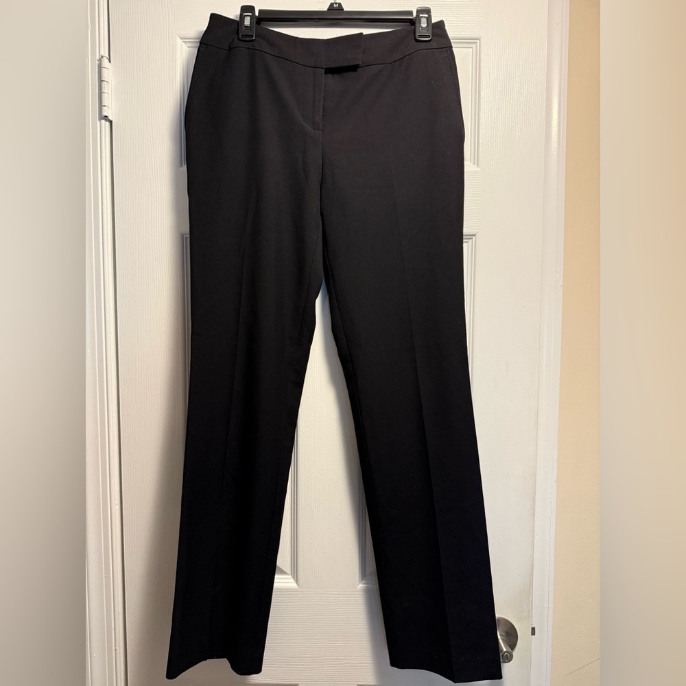 Simply Styled Women's Classic Black Straight Leg Pants